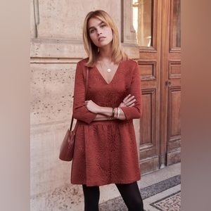 Sezane Gilly Dress size size 38 / 6 US